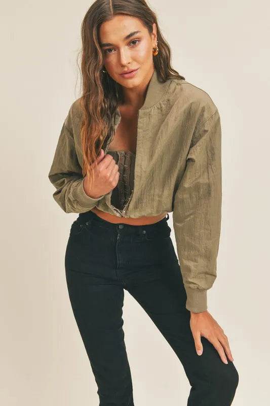 MABLE Long Sleeve Two Way Jacket