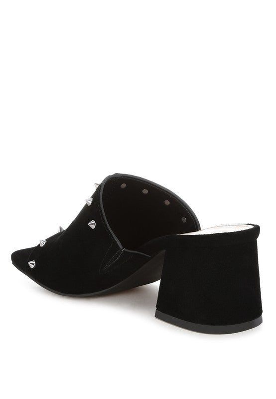 Agape Genuine Suede Leather Slip Ons