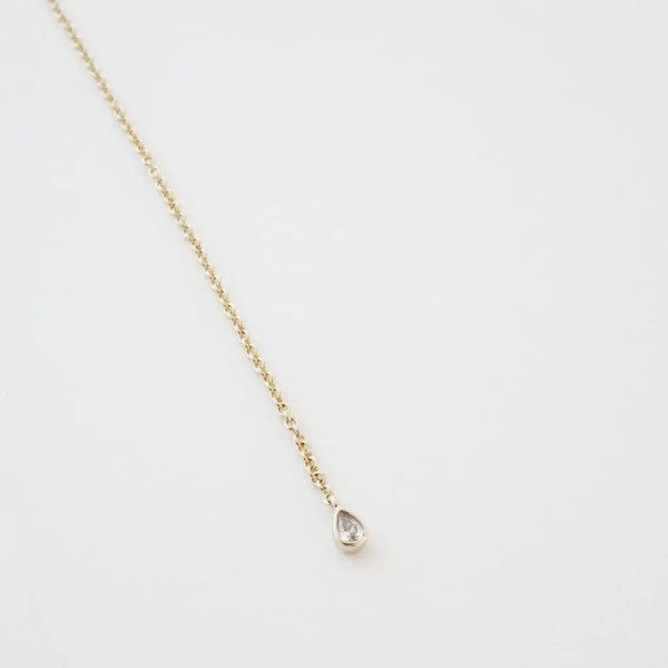 Crystal Lariat Necklace