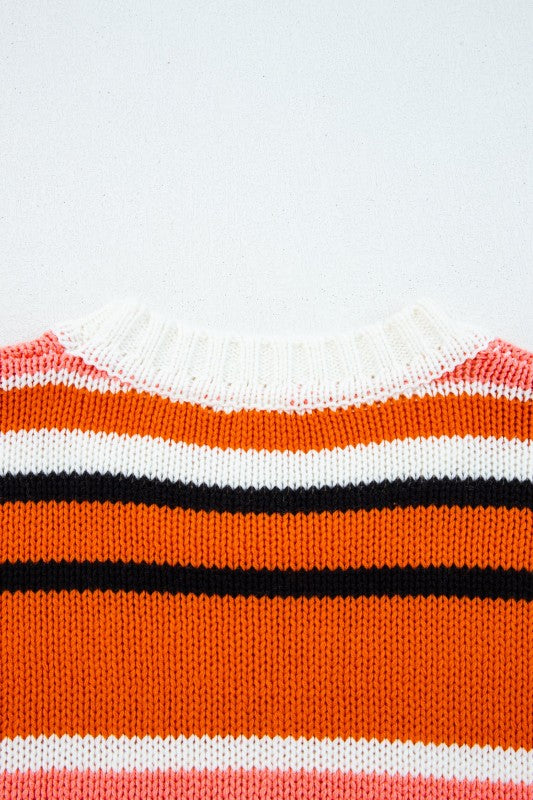 Mirissa Shoulder Cropped Pullover Sweater