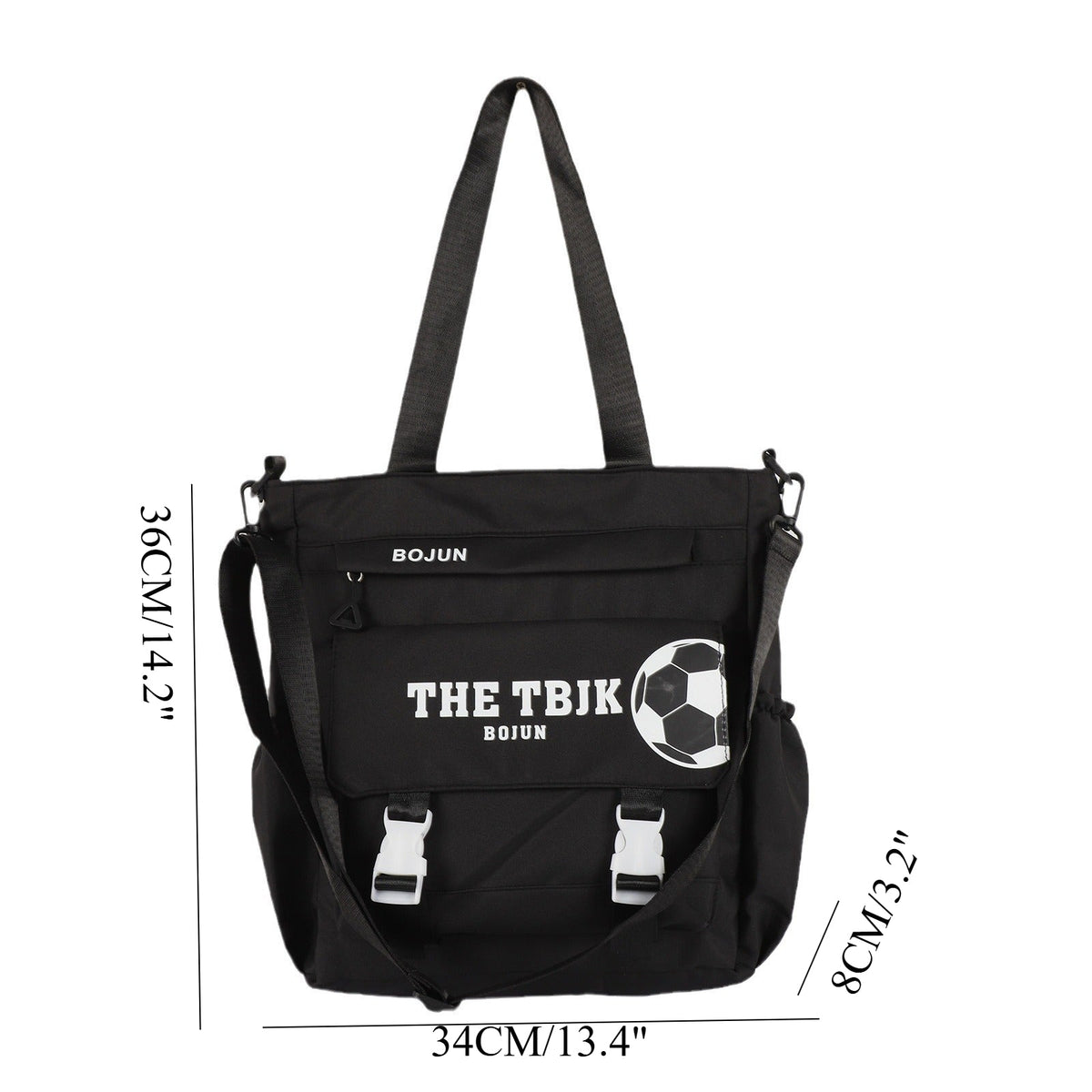 Large capacity tote bag, student cute high school tote bag, tote shoulder bag