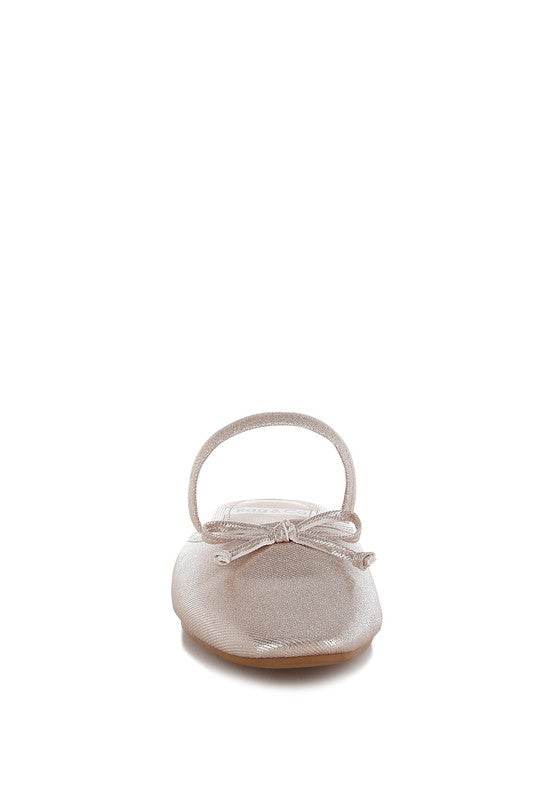 Opalia Glitter Ballet Mules