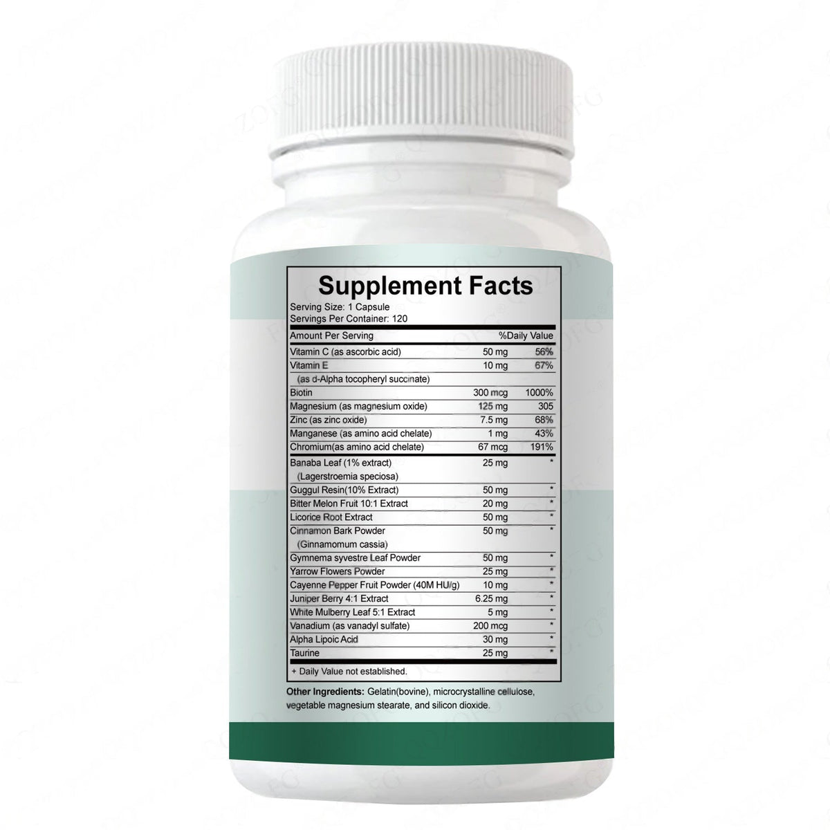 Blood Sugar Compound Capsule Health Supplement