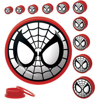 1 inch Spiderman Screw Fit Plugs Set