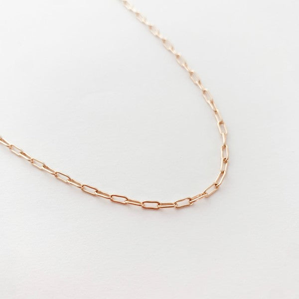 Olivia Oval Chain Necklace