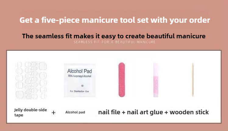 1037- Handmade press on nails fake nails removable