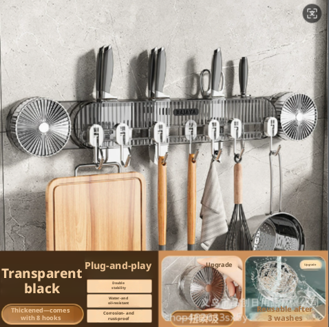 Suction cup holder-transparent color-1 piece