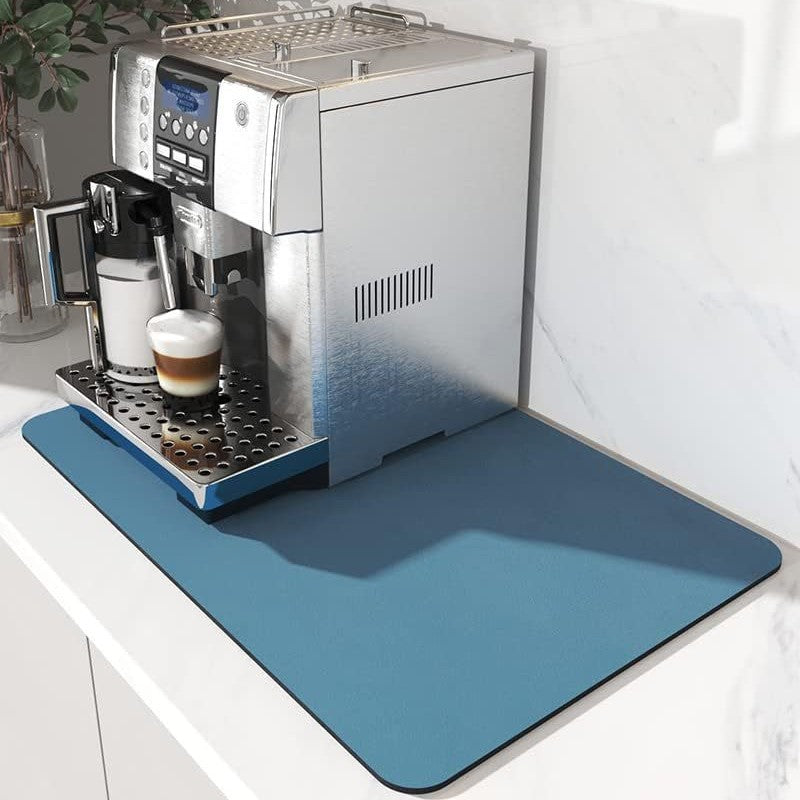Simple Solid Color New Style Diatomaceous Earth Coffee Machine Mat