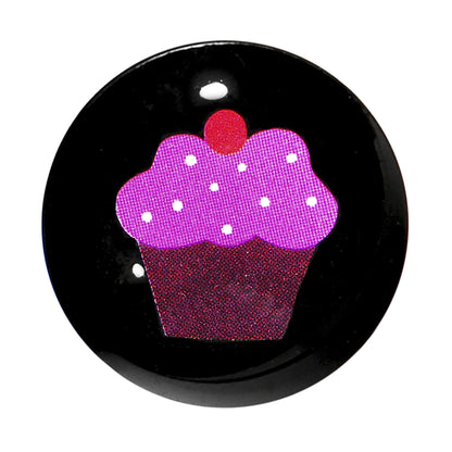 1/2 Acrylic Single Flare Cherry Cupcake Plug