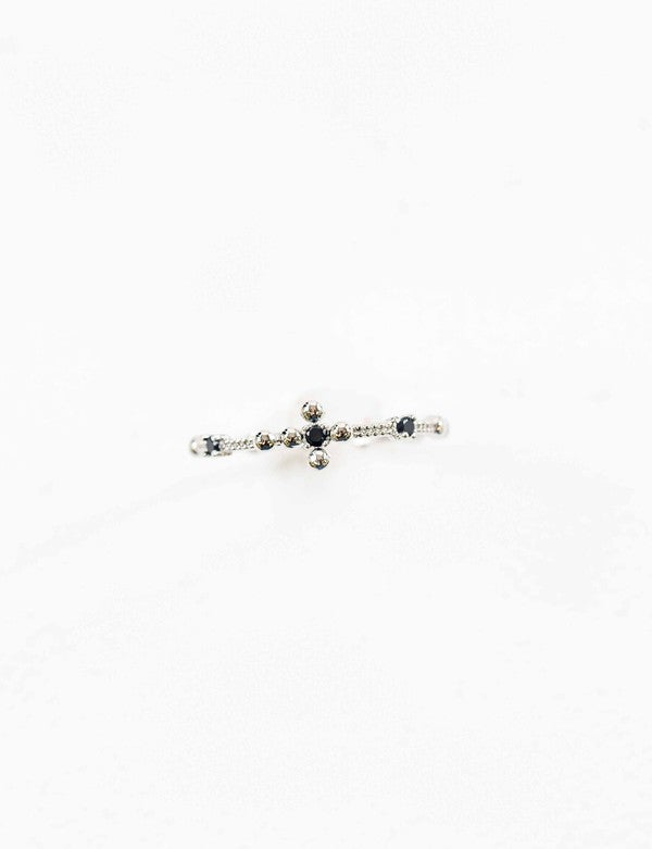 Ava Adjustable Ring | Silver