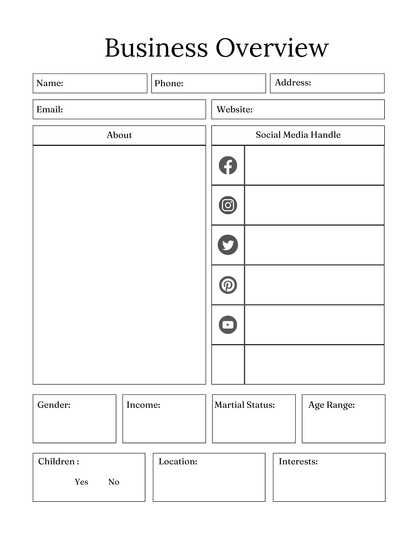 Small Business Planner