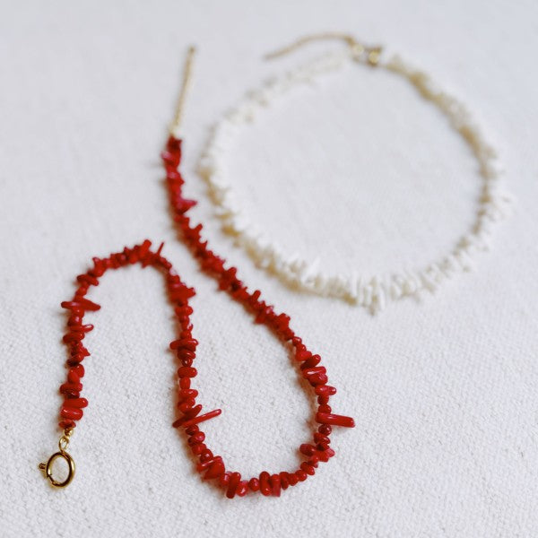 White Sands Coral Reef Necklace – Gold-Plated Coas