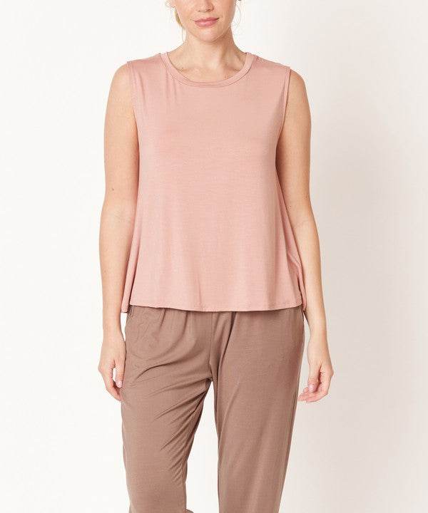 BAMBOO MUSCLE SLEEVLESS TOP