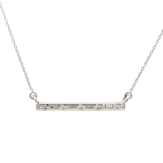 .05ct Diamond Fashion Pendants 14KT White Gold