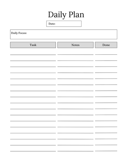 Small Business Planner