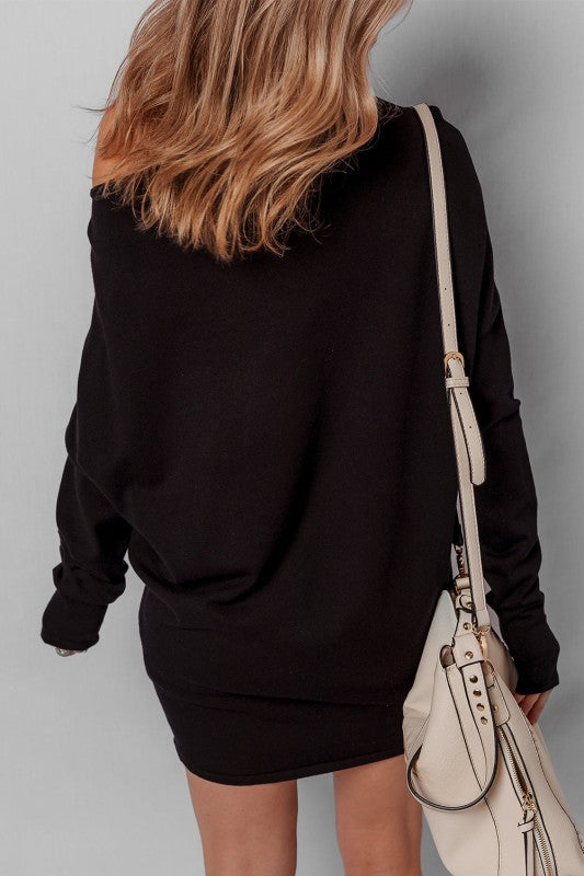 Scarlett Sleeve Shift Mini Sweater