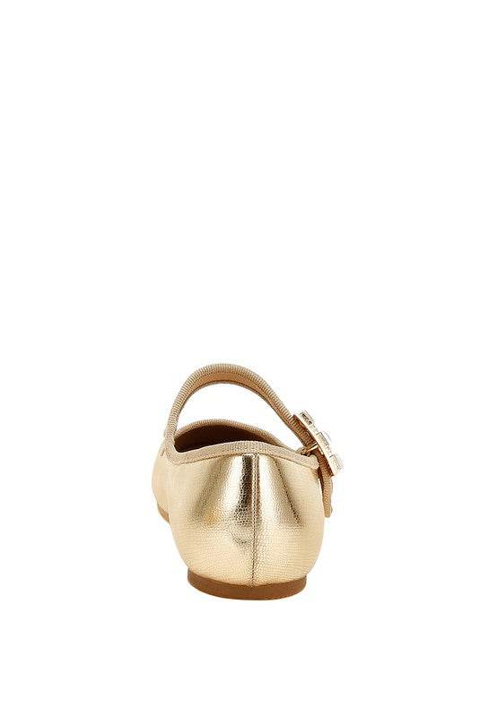 Upstage Brooch Mary Jane Ballerinas