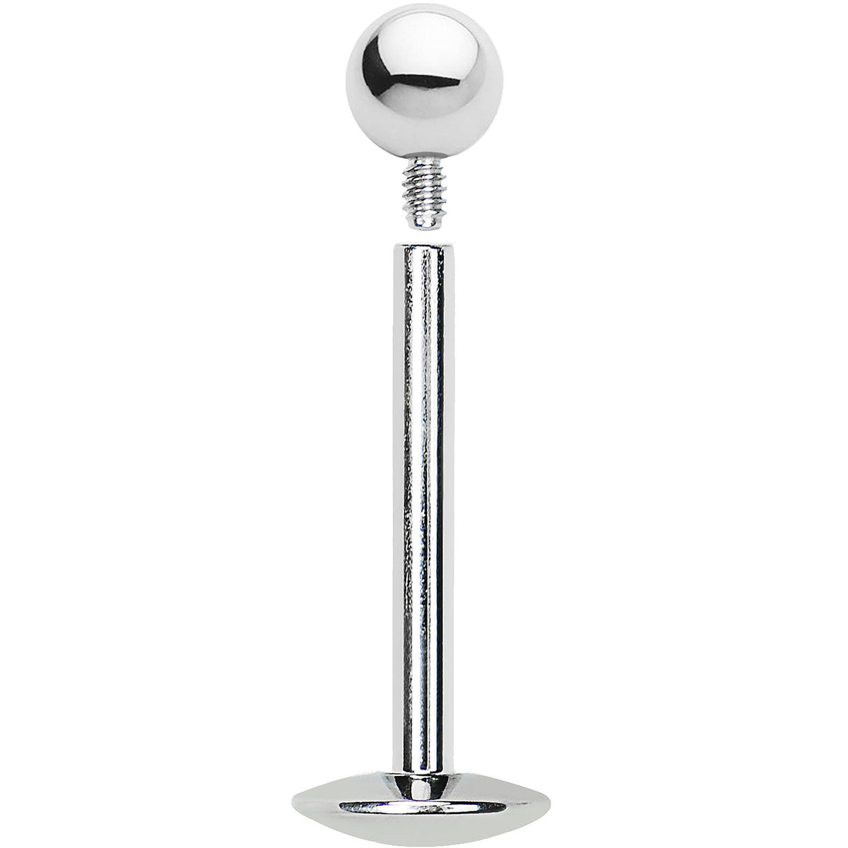 16G 3/8 Internally Threaded 3mm Ball Labret