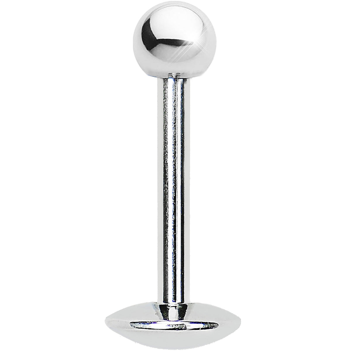 16G 5/16 Internally Threaded 3mm Ball Labret