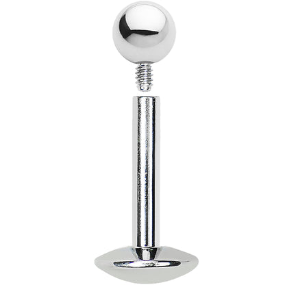 18G 1/4 Internally Threaded 2.5mm Ball Labret