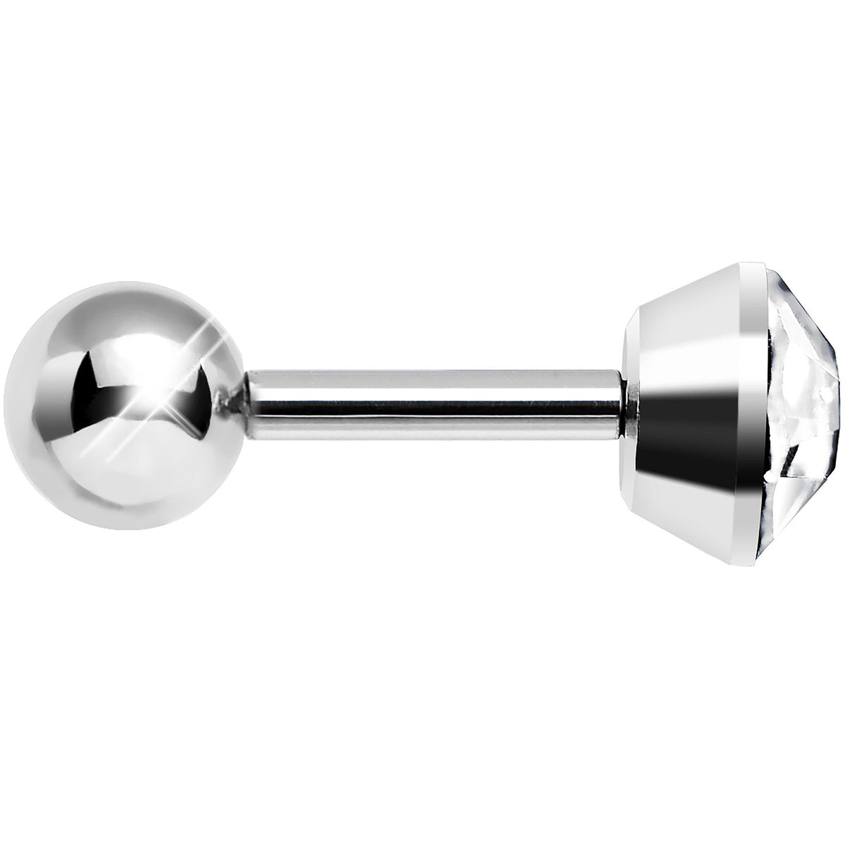 Crystalline Gem Basic Brilliance Cartilage Earring