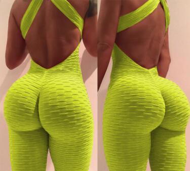 Yoga Cross Design Jumpsuit
