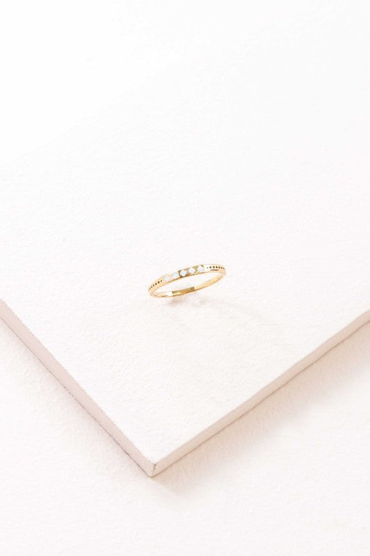 White Clover Ring (14K)