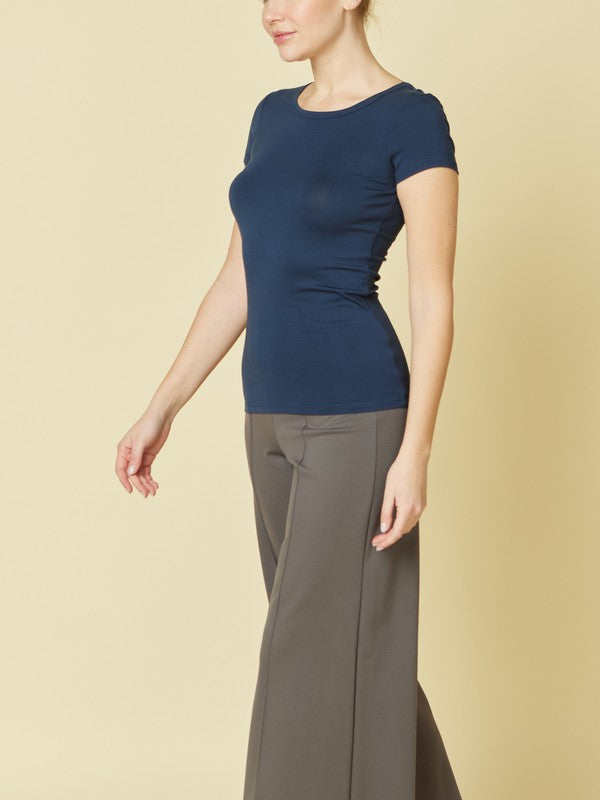 BAMBOO CREWNECK TOP