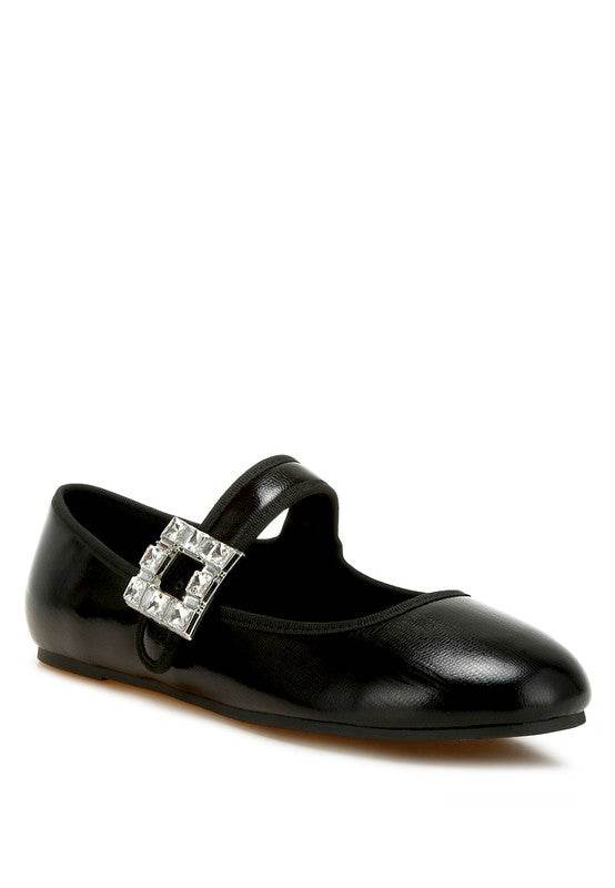 Upstage Brooch Mary Jane Ballerinas