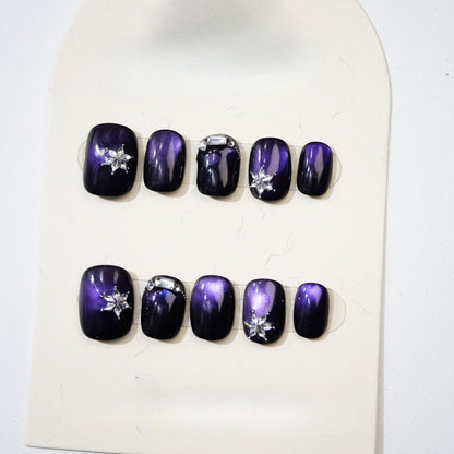 0998- Handmade press on nails fake nails removable