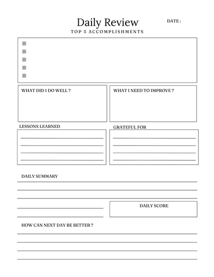 Small Business Planner