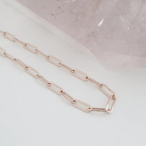 Piper Paperclip Chain Necklace