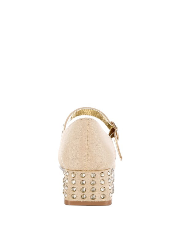Sima Studded Mary Jane Pumps