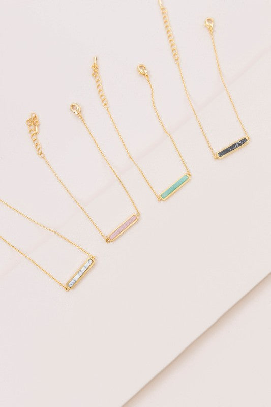 Marble Bar Bracelet