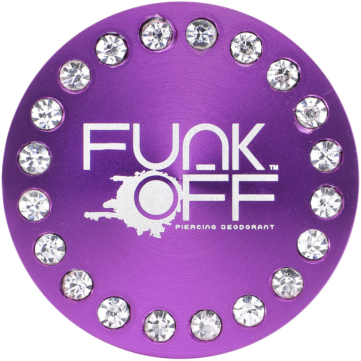 Clear Gem Purple Funk-Off Piercing Deodorant