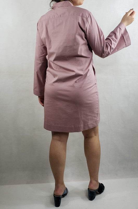WRAPPED DRESS WIDE OPEN SLEEVES