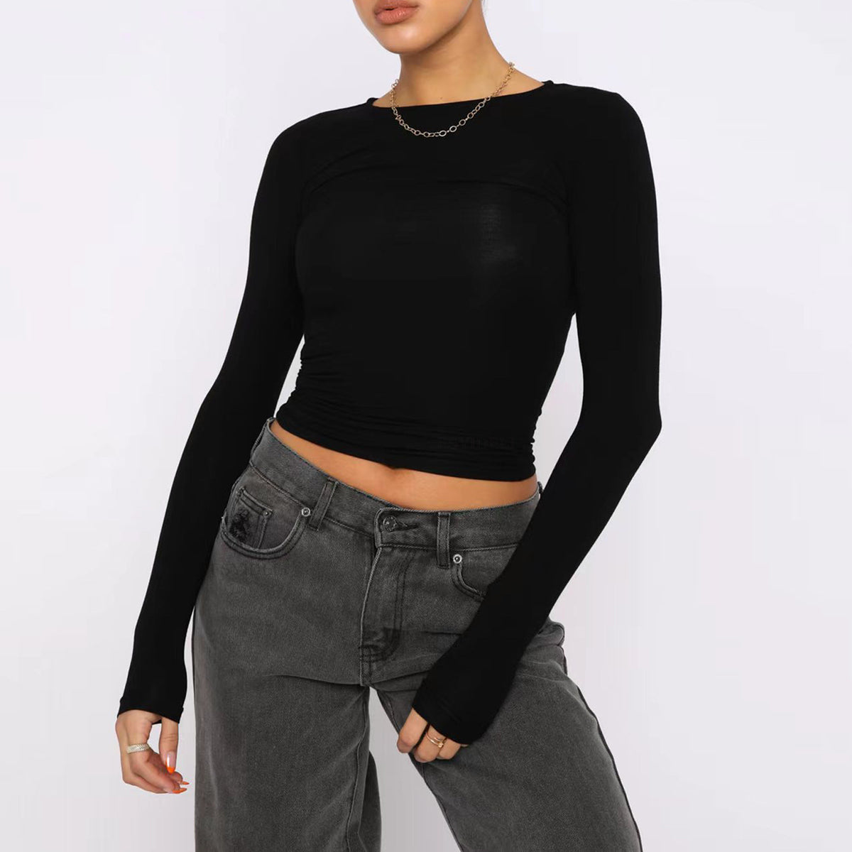 Slim Long-sleeved