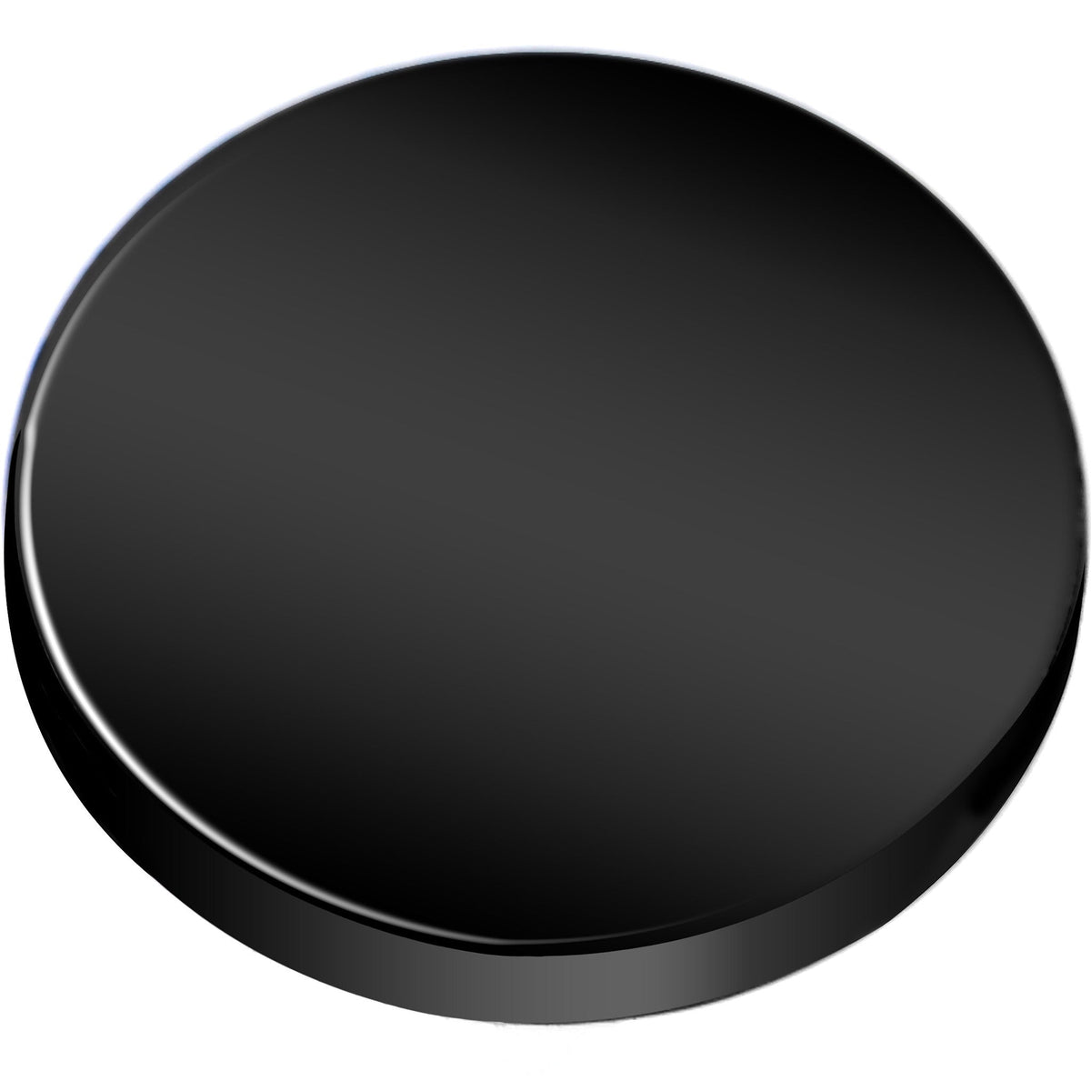 14G Black Titanium IP 4mm Flat Disc Dermal Anchor Top