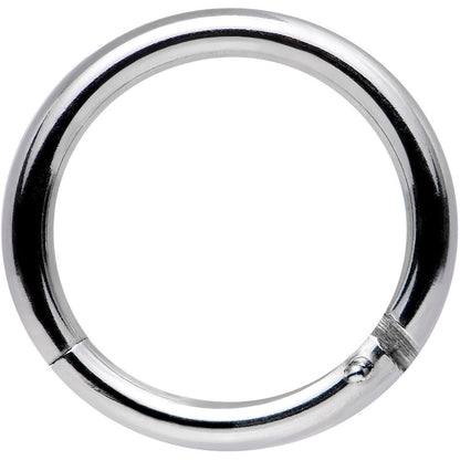 14G 3/8 Stainless Steel Hinged Segment Ring