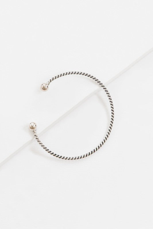Rope and Ball Cuff