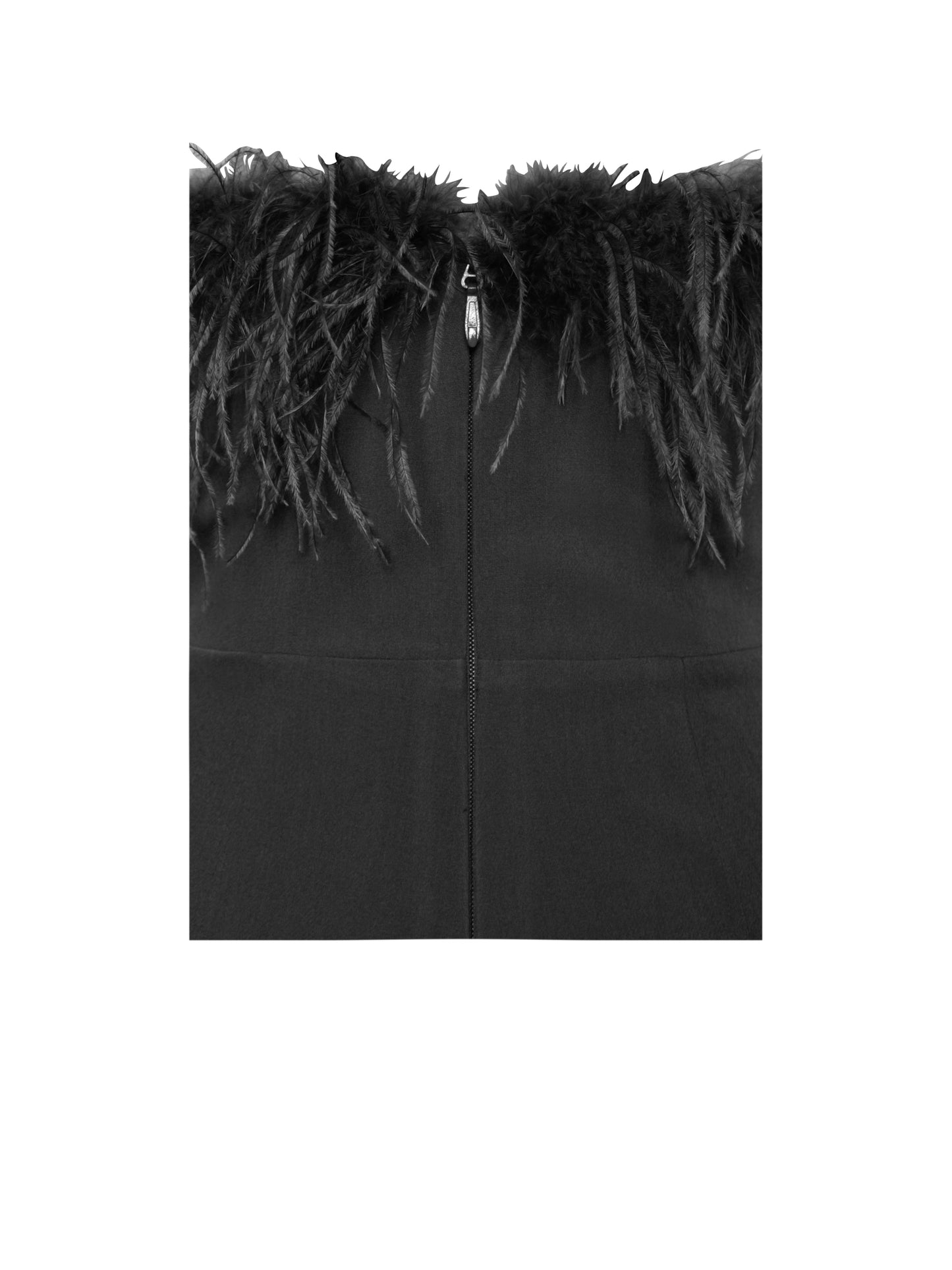 Kylan Black Feather Jumpsuit