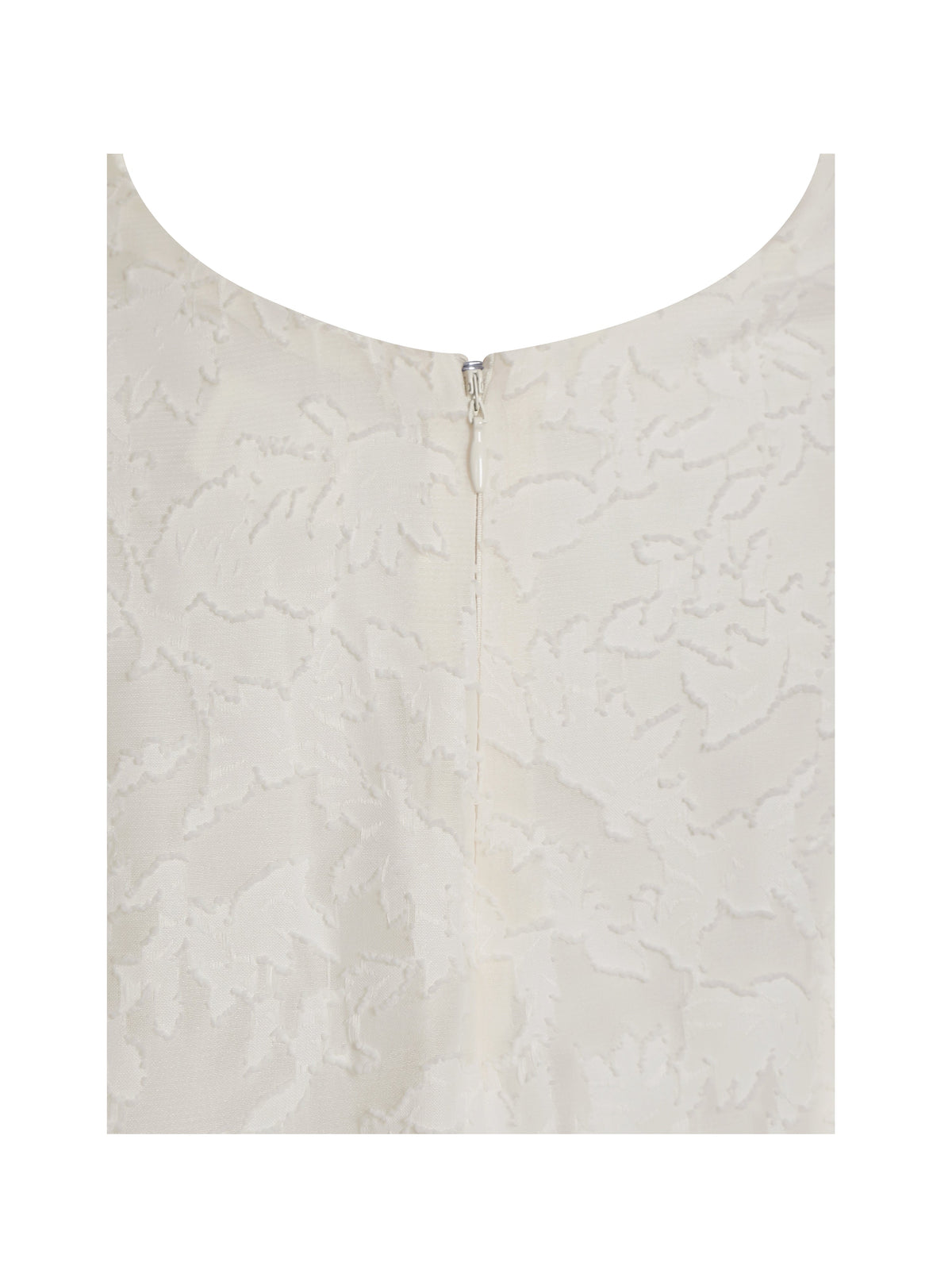 Pandora White Bubble Sleeve Backless Maxi Dress