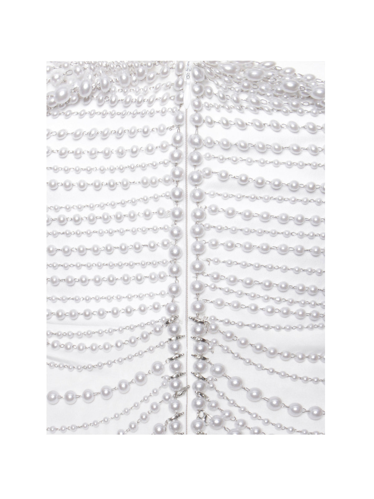 The Birth of Venus Pearl Handmade Crochet Gown