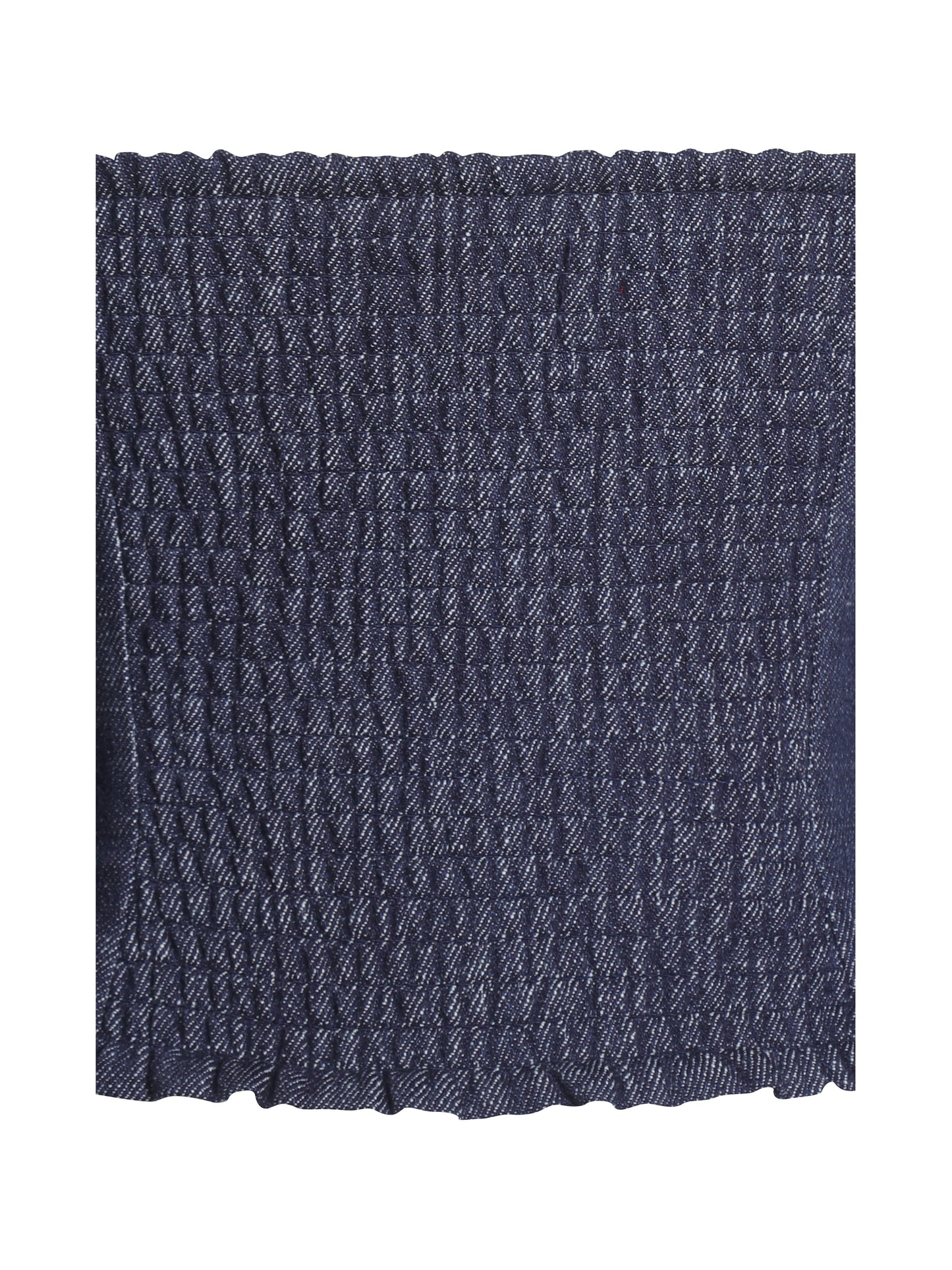 Rafaella Ruched Back Cotton Denim Suit Vest
