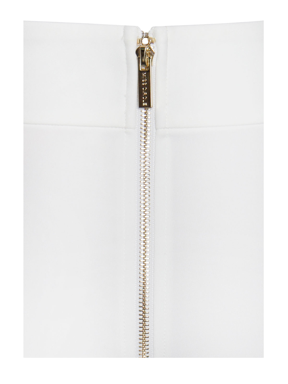 Never Enough White Stretch Crepe Wide Leg Trousers