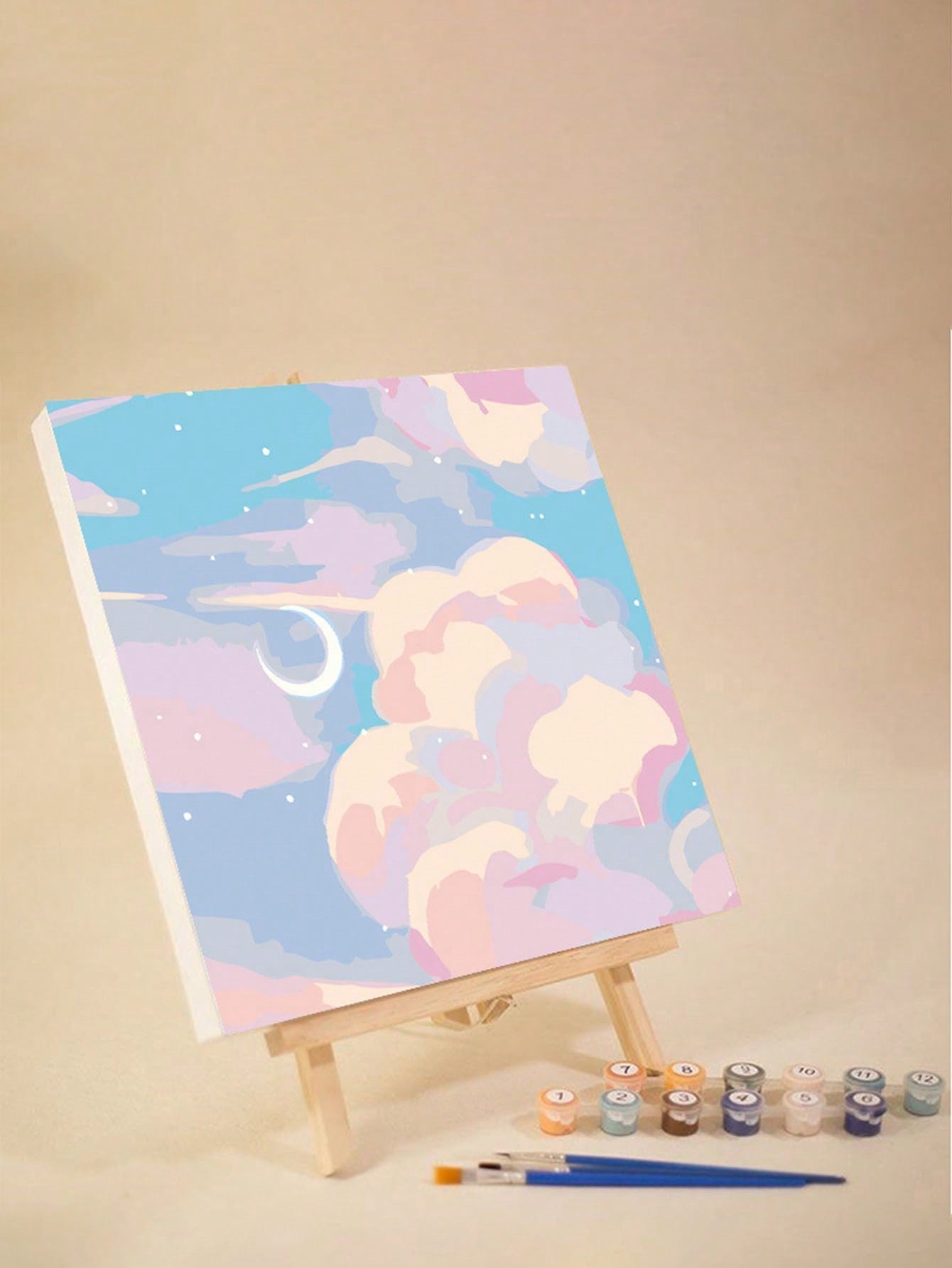 DIY Digital Oil Painting-Sunset Tulips-30 ‰ 30cm-1 Pack