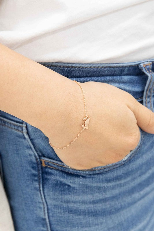 Maryland Crab Bracelet (18K & 24K Gold)