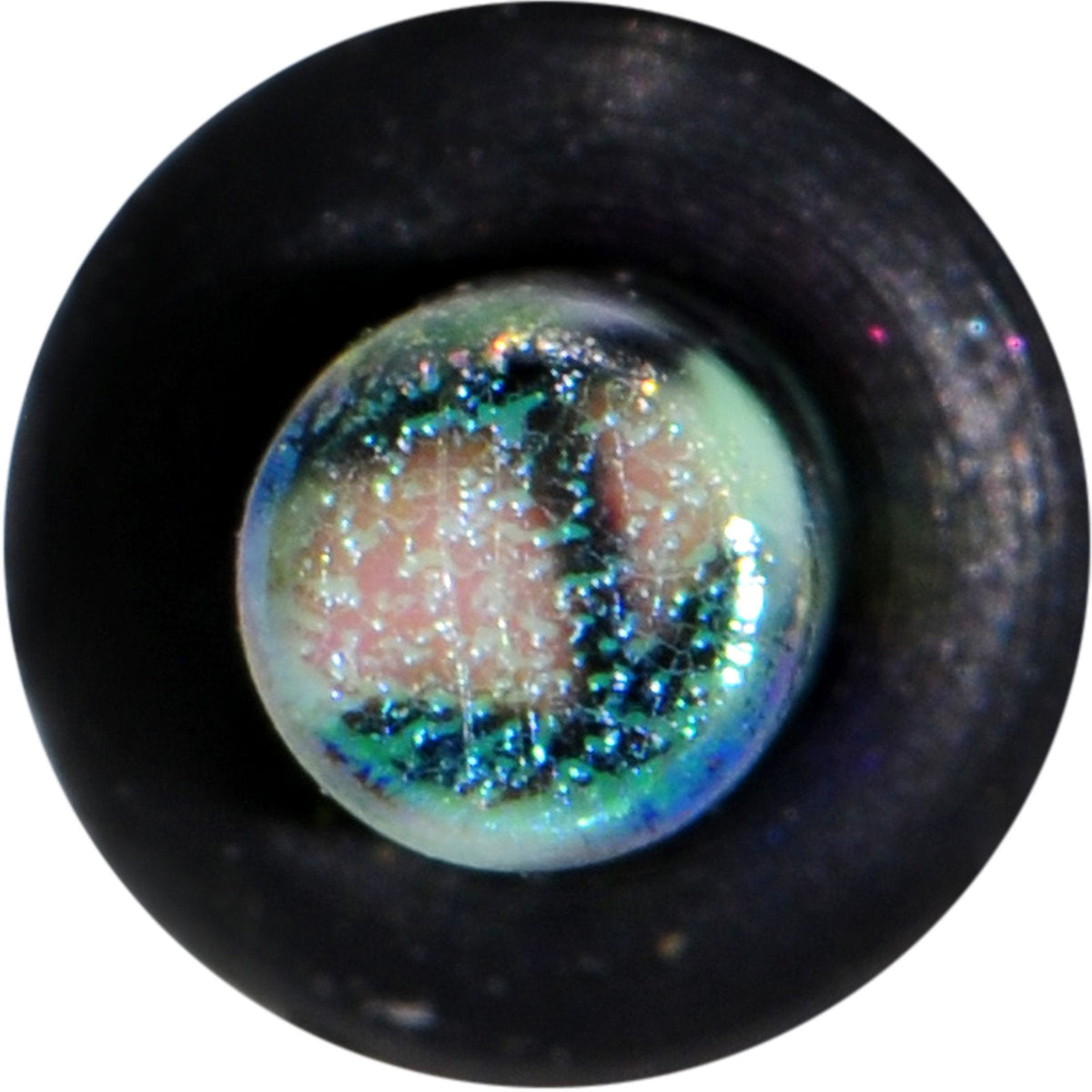 Green Blue Acrylic Mermaid Scale Straight Plug Set 14G to 8G