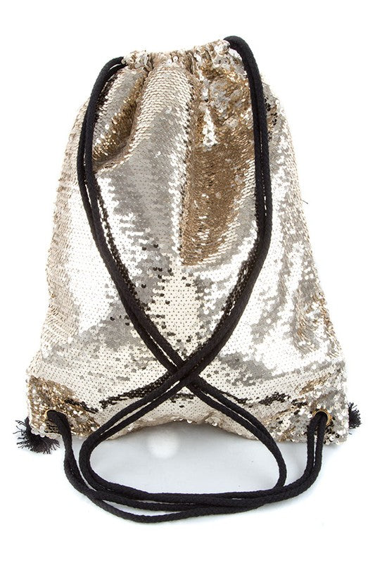 SEQUINS SHOULDER BAG