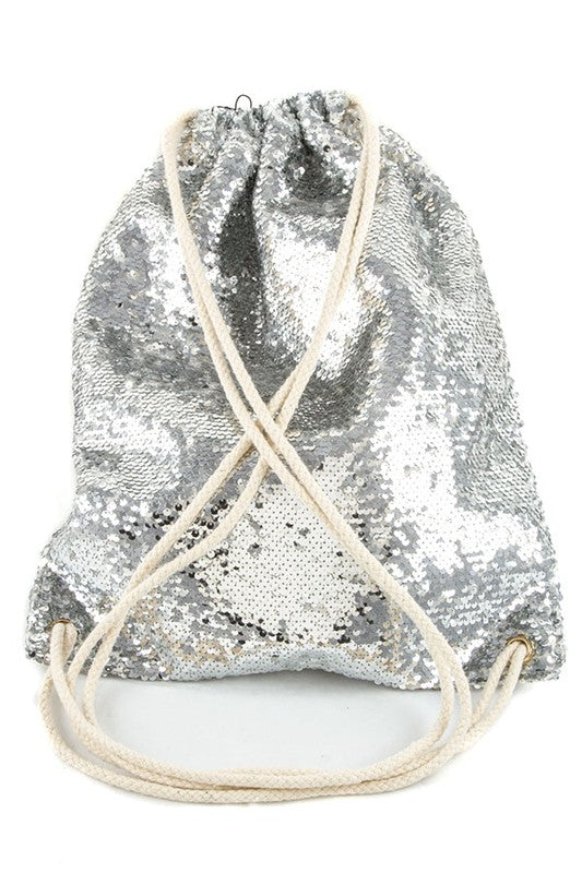 SEQUINS SHOULDER BAG